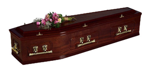 Coffin Png Pic (black, maroon)