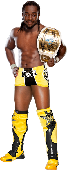 Kofi Kingston Png Clipart (black, indigo)