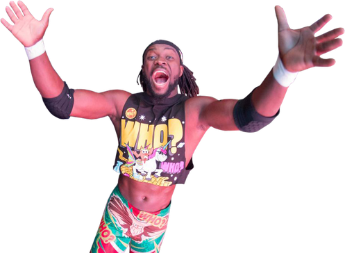 Kofi Kingston Png Isolated Hd (white, pink, black)