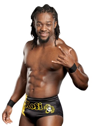 Kofi Kingston Png Photos (black, olive)