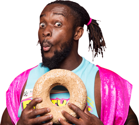 Kofi Kingston Png Pic (lavender, black)