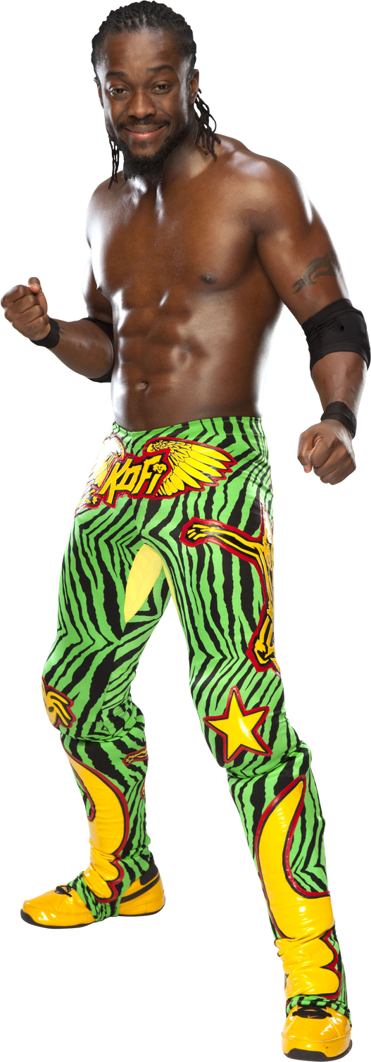 Kofi Kingston Png Transparent Image (black)