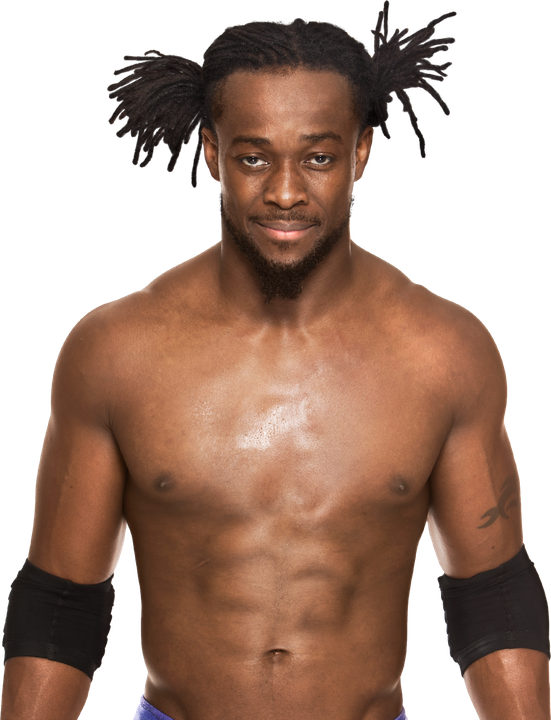 Kofi Kingston Transparent Png (black)