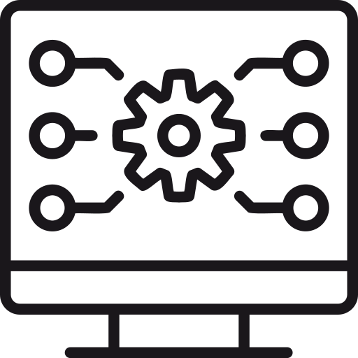 Software App Computer Application Icon Free Transparent Png Icon Download (black)