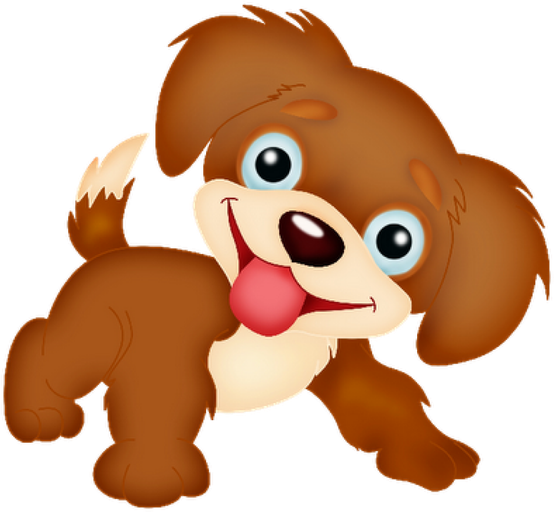 Dog Cartoon Png File (black, chocolate, maroon)