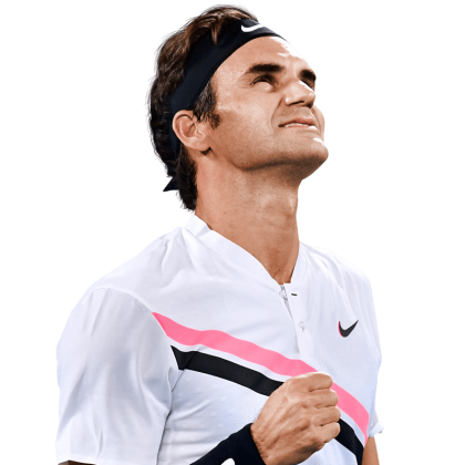 Roger Federer Png File Download Free (lavender, black)