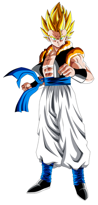 Gogeta Background Png (black, white)