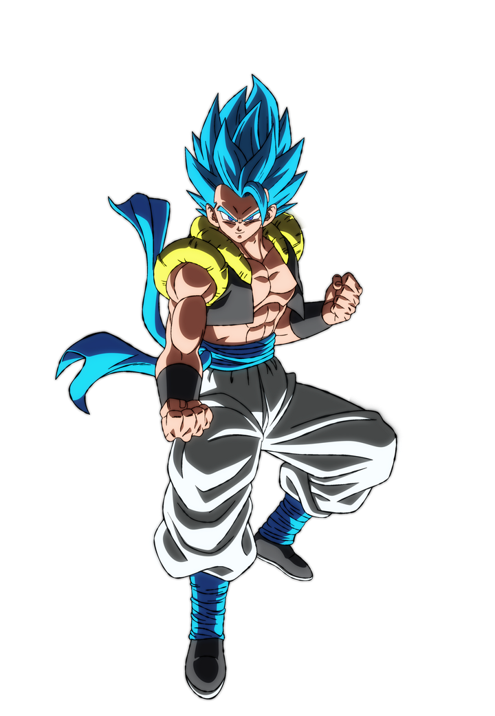 Gogeta Png Photo (indigo, black, white)