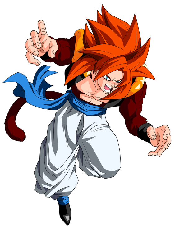 Gogeta Png Transparent Picture (black, maroon, white)