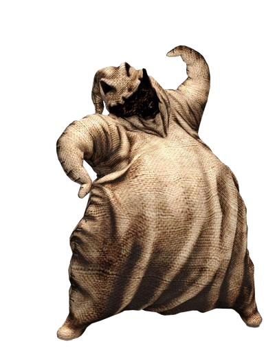 Oogie Boogie Png Transparent (maroon, black, gray)