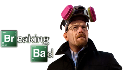 Logo Breaking Bad Png File (black, white, silver)