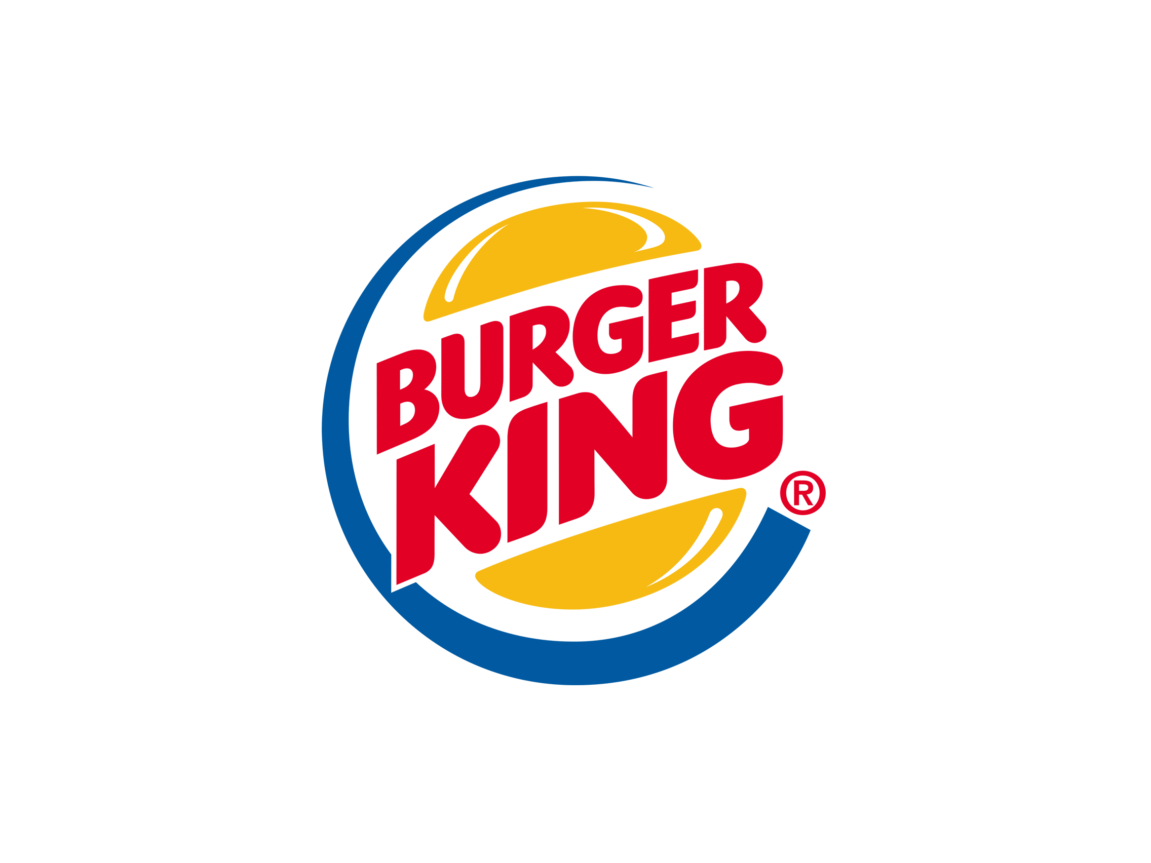 Logo Burger King Transparent Background (white, red, teal, orange, silver)