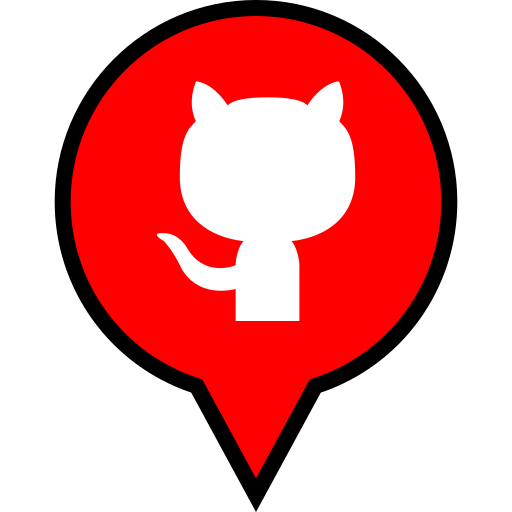 Logo Navigation Pointer Github Pin Icon Free Png Icon Download (red, black, pink, white)