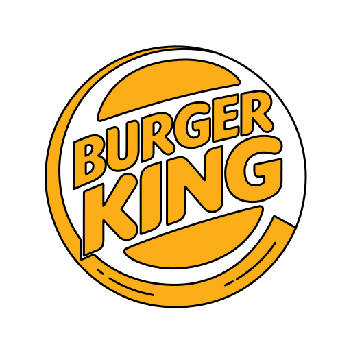 Logo Orange Burgerking Burger Icon Free Transparent Png Icon Download (orange, black)