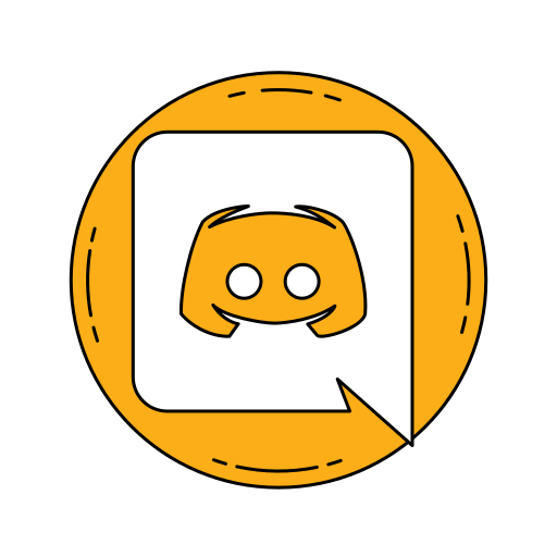 Logo Orange Discord Icon Free Transparent Png Icon Download (olive, silver, white, black, orange)