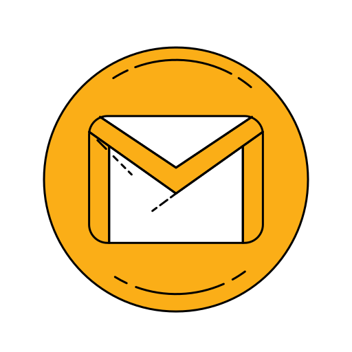 Logo Orange Gmail Icon Free Png Icon Download (orange, black, white)