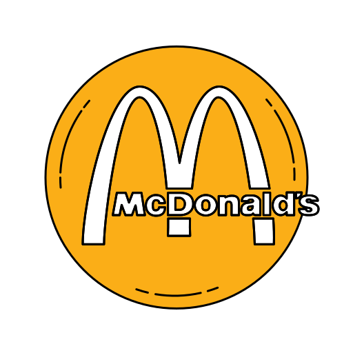 Logo Orange Mcdonalds Mcdo Icon Free Nobackground Png Icon Download (orange, black, white)