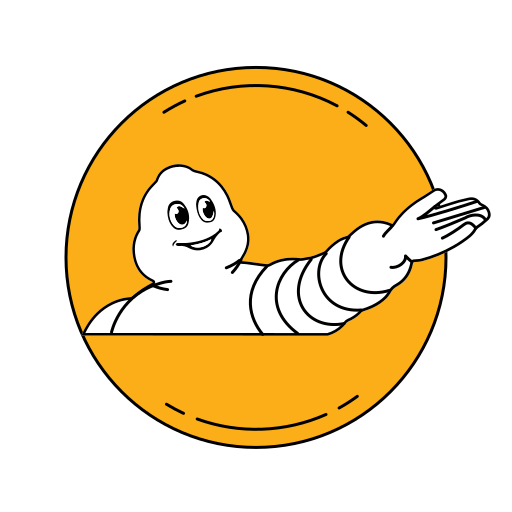 Logo Orange Michelin Icon Free Png Icon Download (orange, black, white)