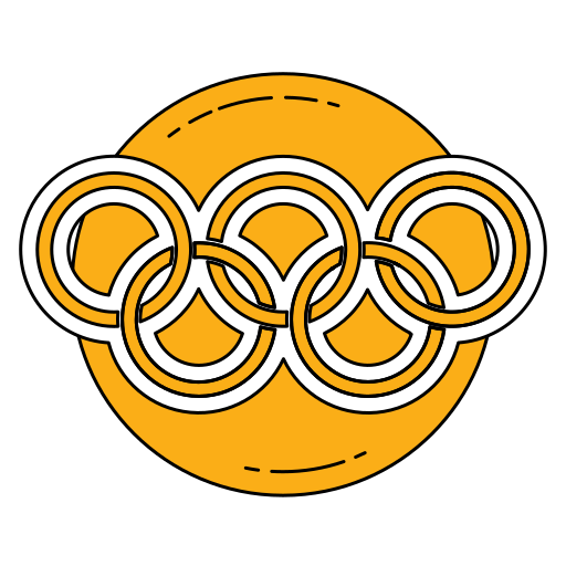 Logo Orange Olympics Icon Free Transparent Png Icon Download (orange, black, white)