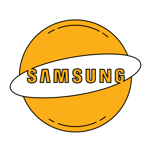 Logo Orange Samsung Icon Free Nobackground Png Icon Download (orange, black, white)