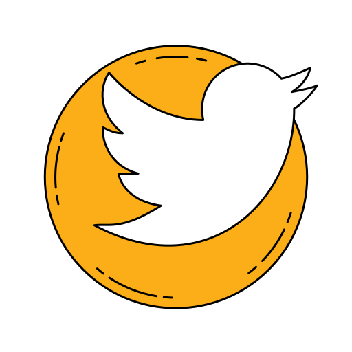 Logo Orange Twetter Icon Free Transparent Png Icon Download (orange, black, white)