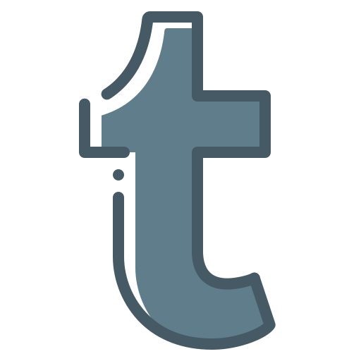 Logo Tumblr Icon Free Png Icon Download (gray, black, white)