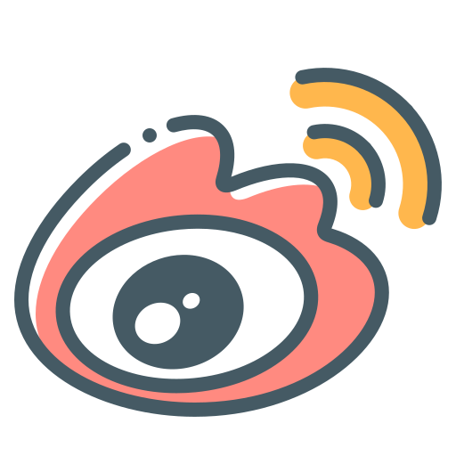 Logo Weibo Icon Free Transparent Png Icon Download (salmon, white, black, gray, teal)