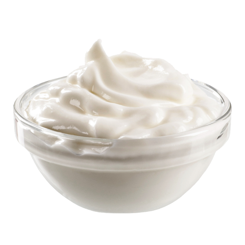 Yogurt Whipped Cream Transparent Background (black, beige, gray)