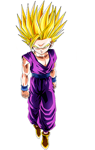 Gohan Goku Png Free Download (black)