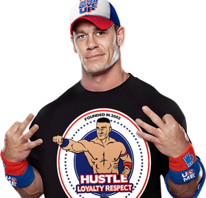 John Cena Png Image (white, black)