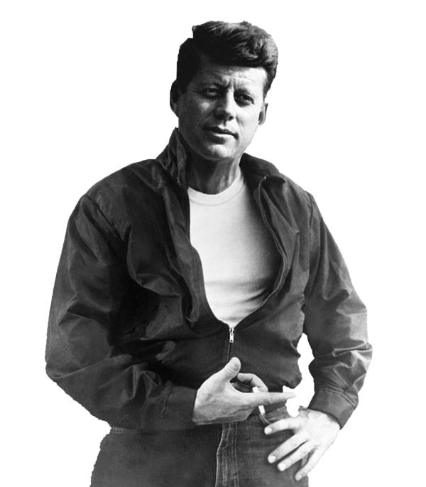 John F. Kennedy Png Isolated Hd (indigo, black)