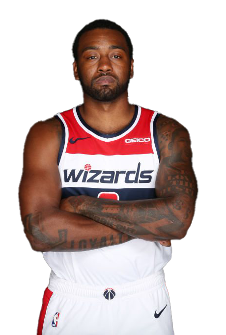 John Wall Png File (white, lavender)