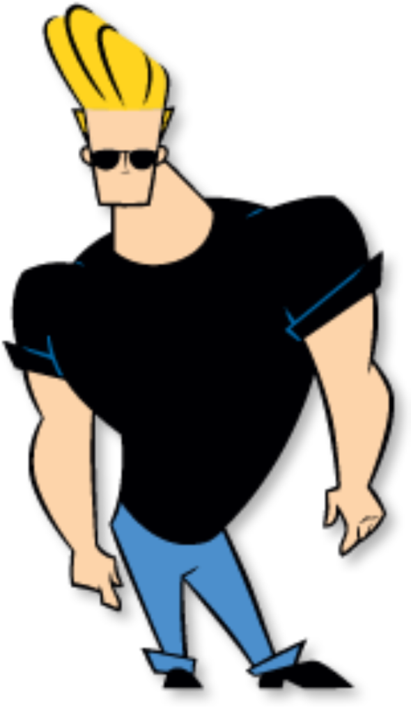 Johnny Bravo Png Isolated Photos (gray, pink, black)