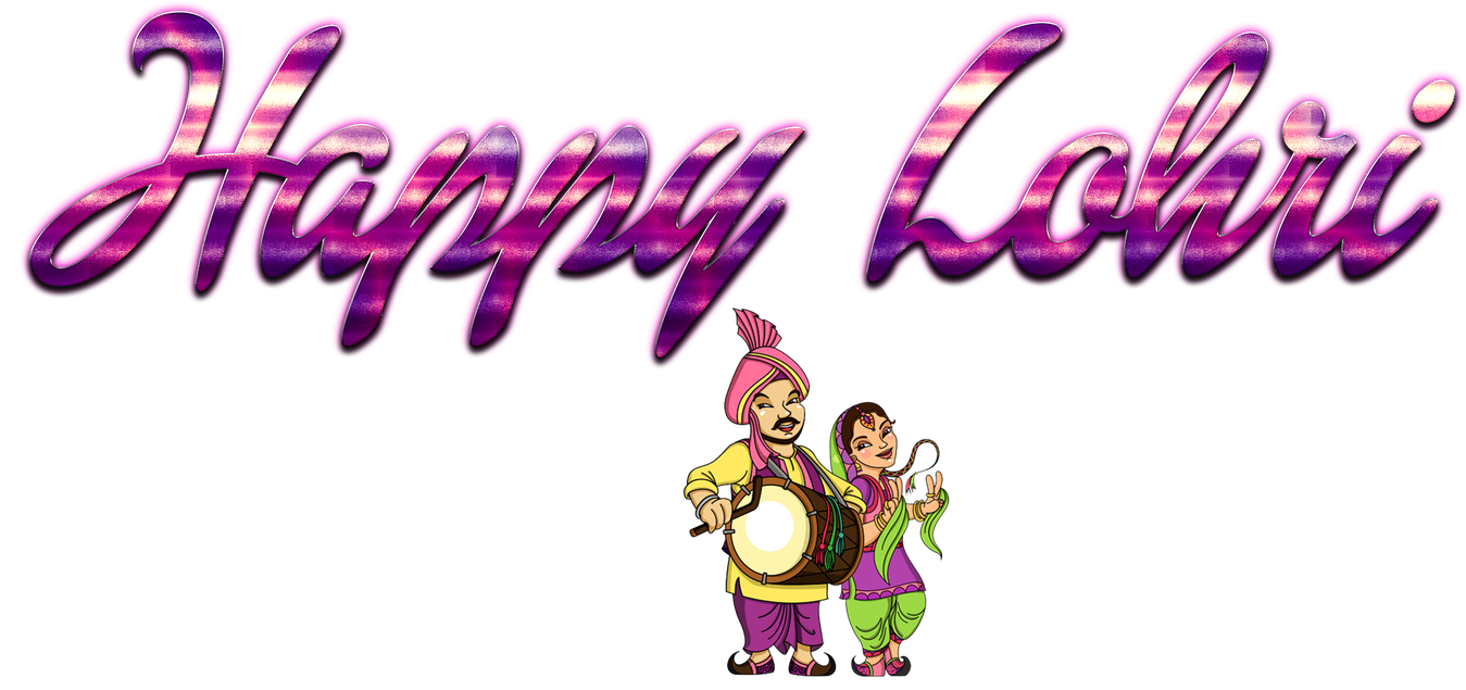 Lohri Png File (black)