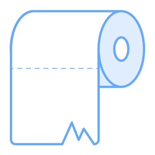 Toilet Paper Free Png Icon Download (silver, white, lavender, black)