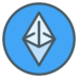 Coin Cryptocurrency Crypto Ethereum Icon Free Transparent Png Icon Download (gray, greenish blue, black, lavender)