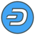 Coin Cryptocurrency Dash Icon Free Nobackground Png Icon Download (gray, greenish blue, black, white)