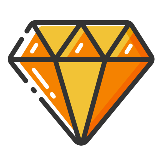 Join Membership Free Png Icon (orange, black, gold)