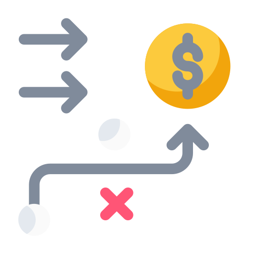 Coin Money Transaction Economy Dollar Business Finance Planning Strategy Icon Free Png Icon Download (black, gray, lavender, orange, gold)