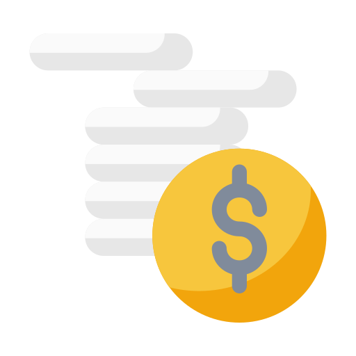 Coin Transaction Economy Dollar Business Finance Cash Money Icon Free Nobackground Png Icon Download (white, black, lavender, orange, gold)