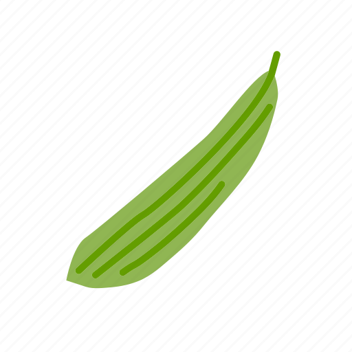 Pointed Gourd Transparent Png (black)