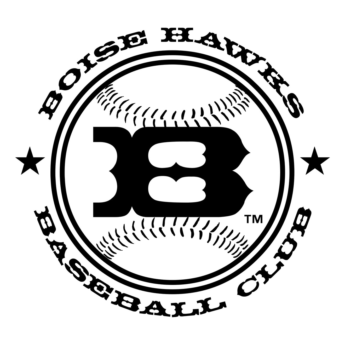 Boise Hawks Png Pic (white, black)