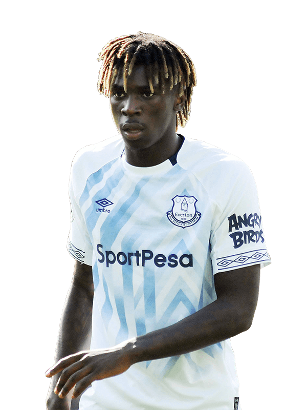 Moise Kean Png File (white, lavender, black)