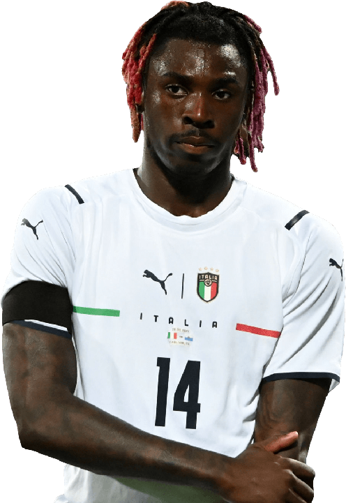 Moise Kean Png Isolated Hd (lavender, black)