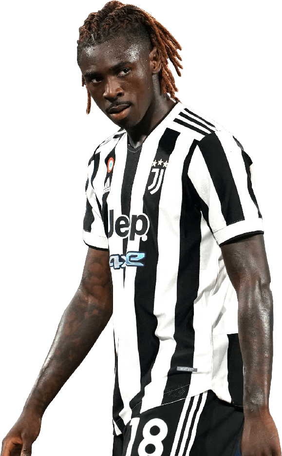 Moise Kean Png Transparent (white, black)