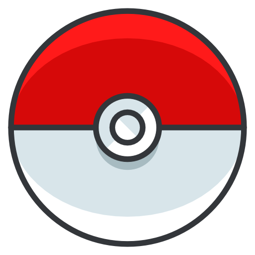 Pokeball Icon Free Nobackground Png Icon Download (indigo, red, white, black, lavender)