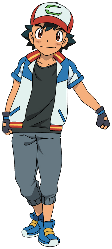 Pokemon Ash Ketchum Png Free Download (black, gray, lavender, indigo)