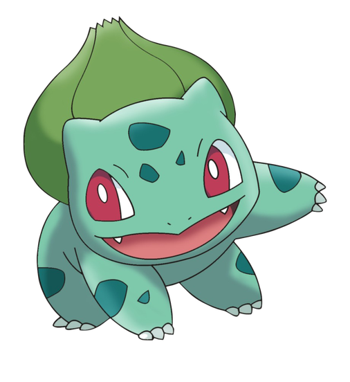 Pokemon Bulbasaur Png File (black, silver, gray)