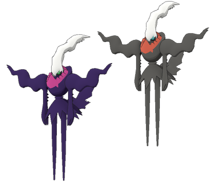 Pokemon Darkrai Png Clipart (black, gray, indigo)