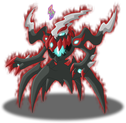 Pokemon Darkrai Transparent Background (black, gray)